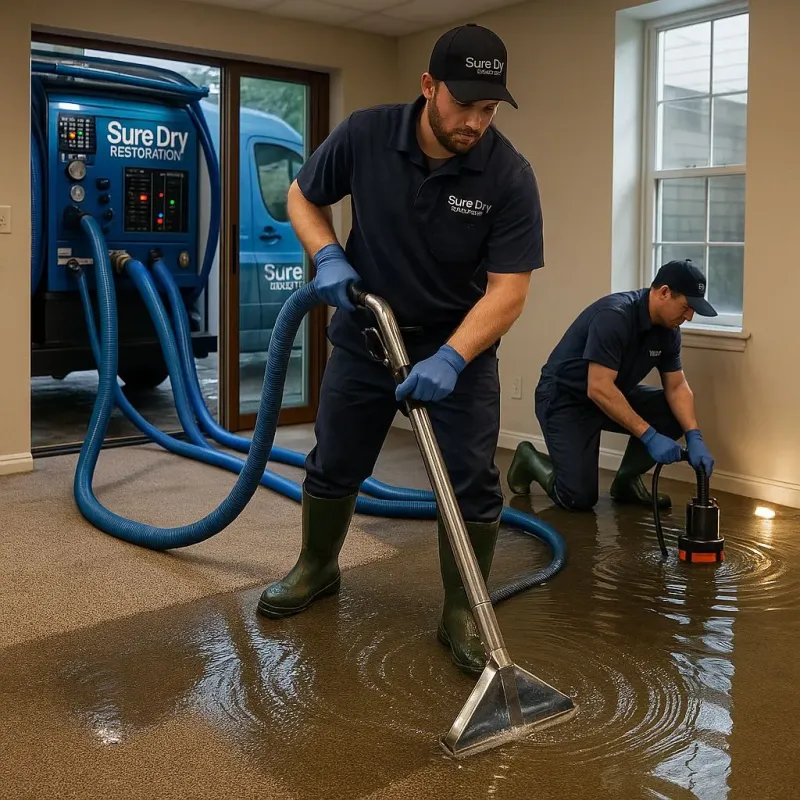 Water Extraction and Removal process in Saint James, NC